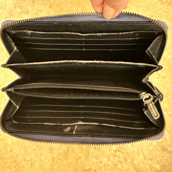 Coach F53426 Star Canyon Quinn Limited Edition Black/Blue Leather Wallet - Picture 14 of 16